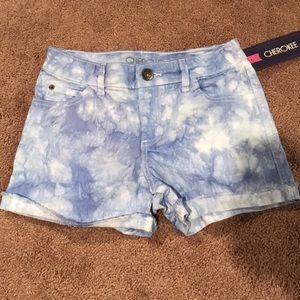 High waisted shorts